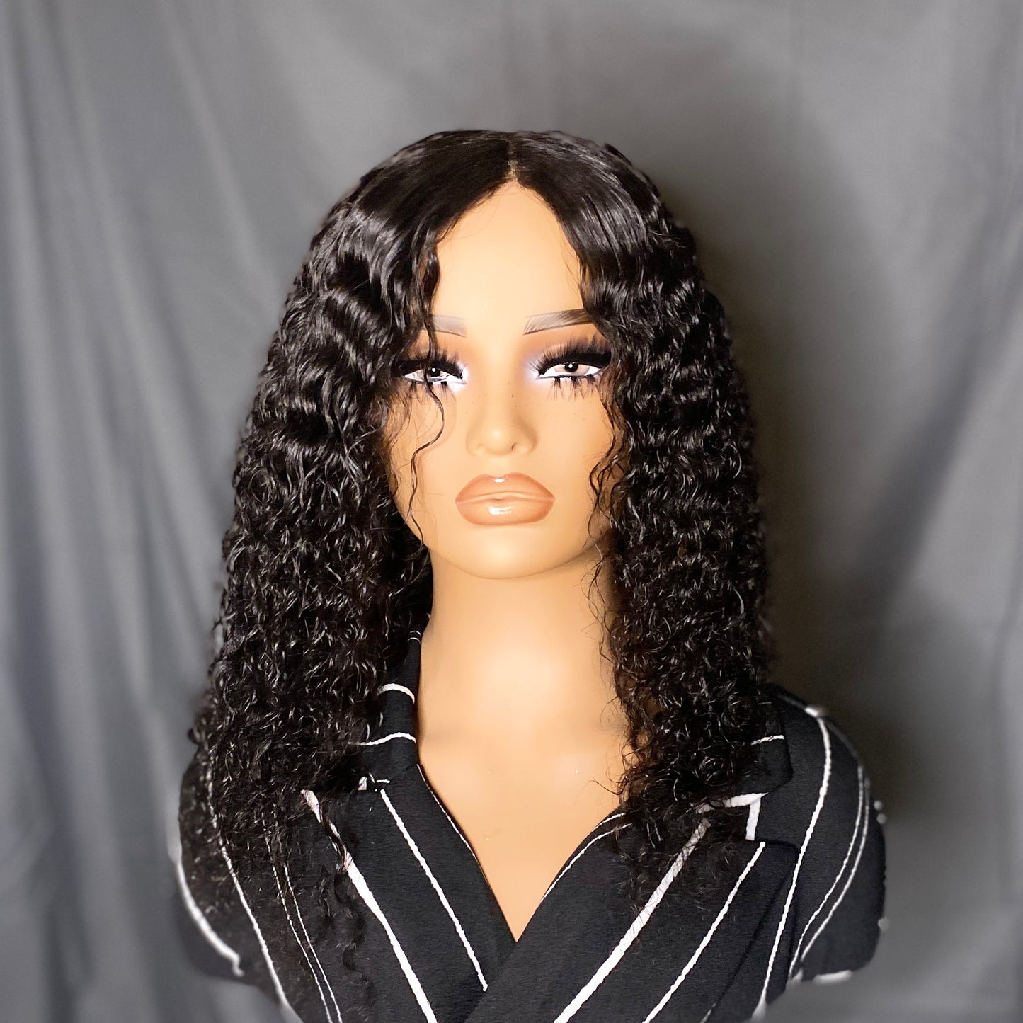 Deep Wave 16 inch Closure Wig
