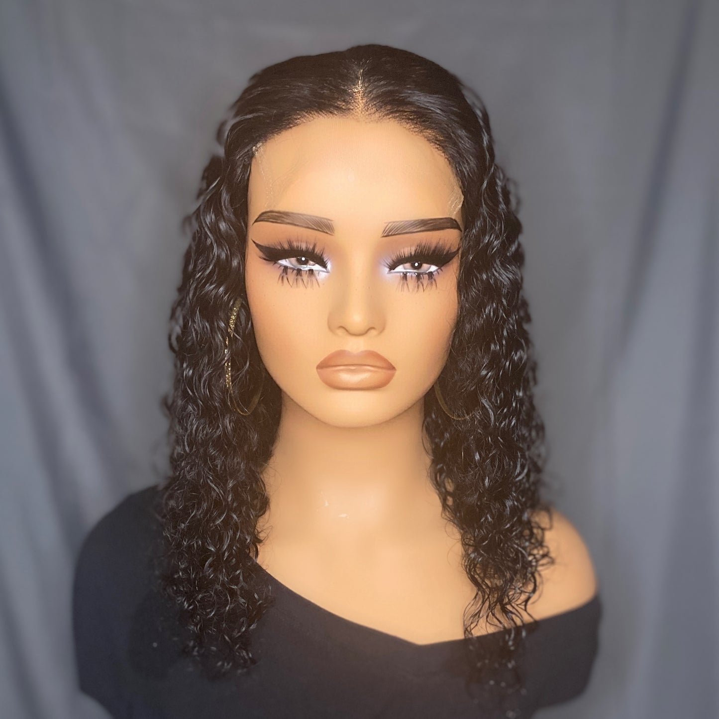 Deep Wave 12 inch Closure Wig