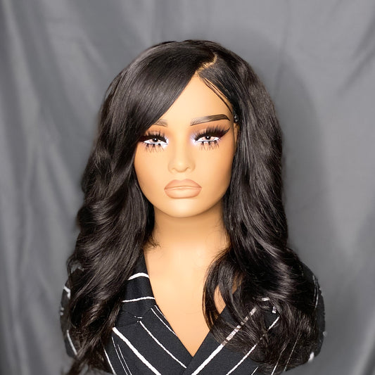 Body Wave 16 inch Closure Wig